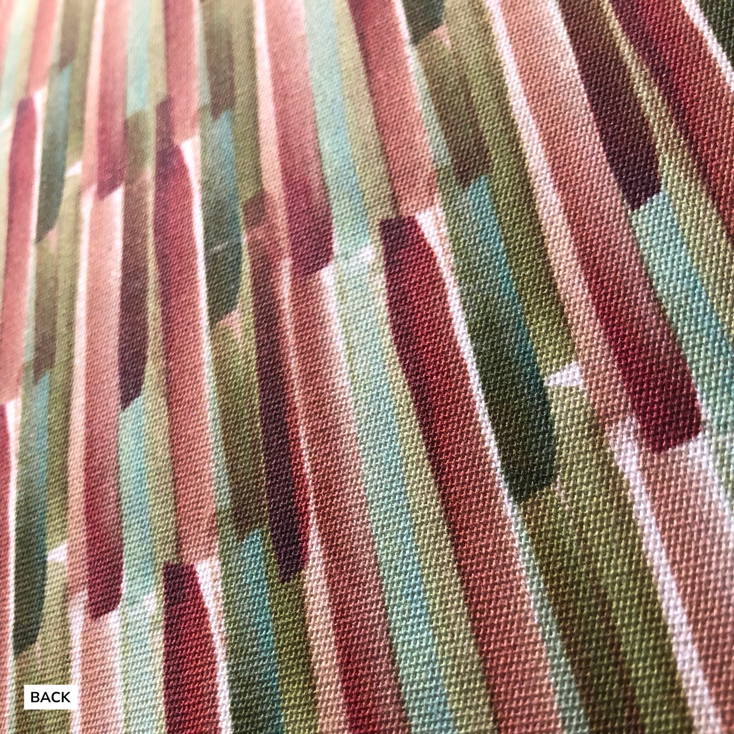 Folorium Cushion Cover in Raspberry Pinks & Greens