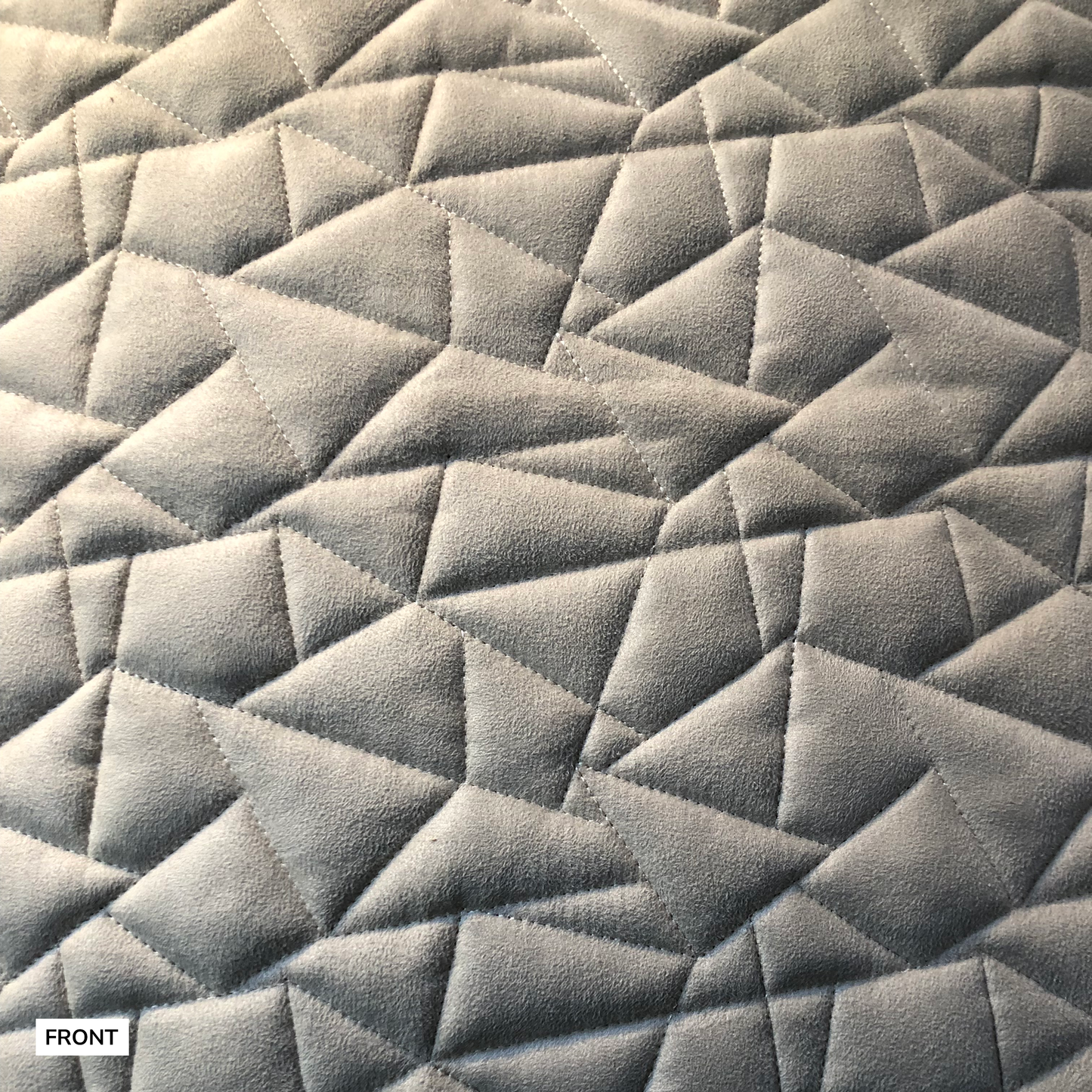 Hopscotch Cushion Cover in Concrete Grey