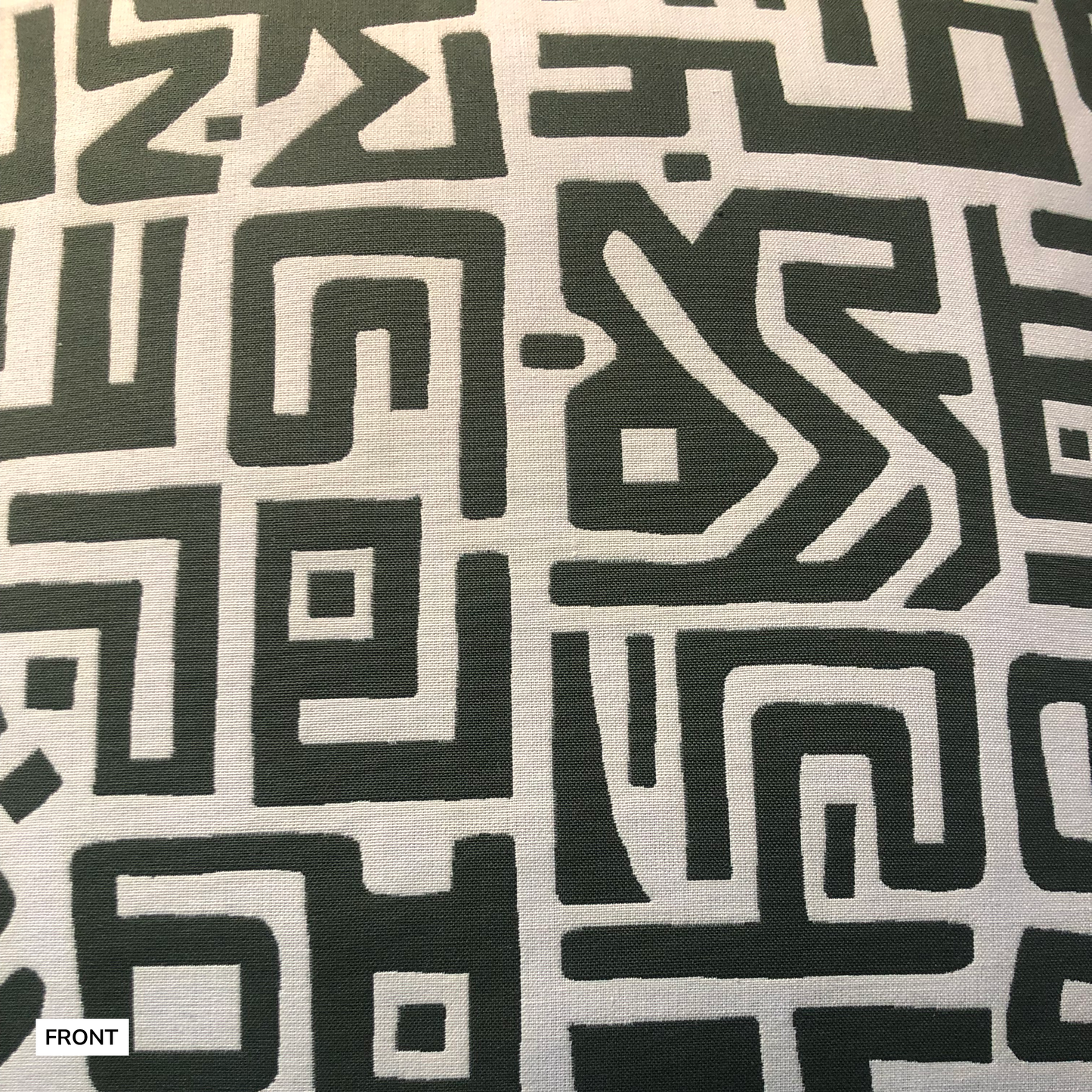 Tenerife Cushion Cover in Pine Needle Green